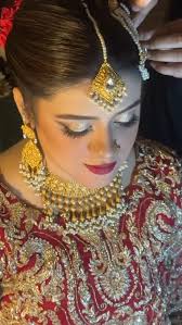 Walking into forever with a glam that’s absolutely unforgettable. 👰‍♀️Red  lips and enchanting eyes, a masterpiece painted with love and dreams.👰‍♀️  Today, she’s not just a bride; she’s a vision, an ...