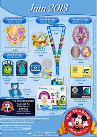 Disneyland Paris Pins For June 2013