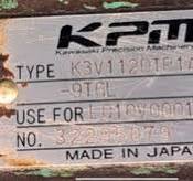 Kobelco Main Pump LQ10V00011F1 axial piston pump for Kobelco SK250 excavator