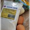 Tepung hunkwe untuk crepes : 1