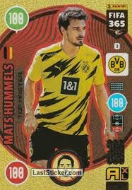 As well as competitions that can be viewed, the graphic can be filtered to general, discipline, defending, errors, disruption, passing, creation, attacking, and decisive statistics. Card 3 Mats Hummels Panini Fifa 365 2020 2021 Adrenalyn Xl Laststicker Com