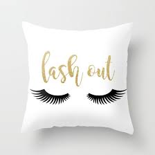Lash Out Throw Pillow By A Little Leafy Society6 Pillows Throw Pillows Cute Pillows