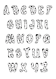 Make your own letters with this set of colorful wooden pieces. Alphabet Coloring Pages For Kids To Print Color Cute Fonts Alphabet Lettering Alphabet Coloring Pages For Kids