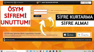 Uygulamayı, aday i̇şlemleri sisteminde kullandığınız kullanıcı adınız ve şifreniz ile giriş yaparak kullanabilirsiniz. Osym Sifremi Unuttum Nasil Geri Alabilirim Yks Sifremi Unuttum 2021 Youtube