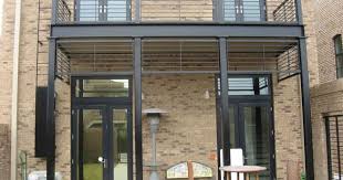 Balcon Et Structure En Acier Pour Habiller Votre Exterieur Escalier Exterieur Balcon Bois Design Balcon