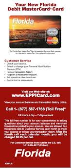 Custodial parents who are starting or changing direct deposit or starting a new jersey debit card account should allow approximately ten days for payments to reach the account. Florida Child Support Eppicard Customer Service Eppicard Help