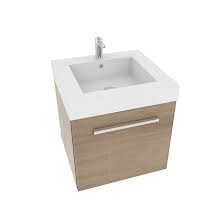 Ein waschbecken mit unterschrank ist ideal, wenn sie ein neues waschbecken und zusätzlichen stauraum im badezimmer benötigen. Acquavapore Waschtisch Waschbecken City 100 Eiche Braun Badezimmermob 209 00