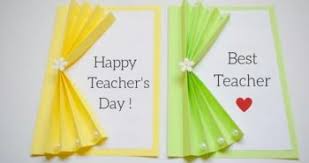 In this video, i am going to show you special cards making at home.please like the video, if you liked the card so subscribe , like and share. Easy Beautiful Teacher S Day Card Handmade Teacher S Day Card Cute Ideas For Teacher S Day Noreva Projects