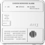 If the alarm is going off. Firex 6040 Carbon Monoxide Alarm Ac Powered With Battery Back Up Upgraded To Round Version Kn
