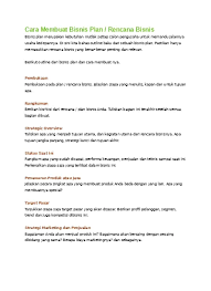 Maybe you would like to learn more about one of these? Cara Membuat Bisnis Plan Rencana Bisnis