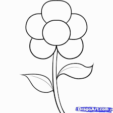 Hi all, here's a simple tutorial of how to draw a flower easy. Easy Drawing Pictures Of Flowers Pictures Of Flowers Simple Flower Drawing Easy Flower Drawings Flower Drawing