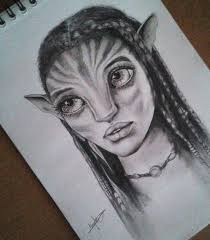 Avatar Art Pandora Draw Drawing Arte Dibujo Pencil Neytiri Pandora Art Avatar Fan Art Avatar Picture