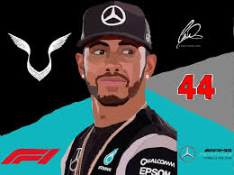 I drew Lewis Hamilton for my art class. I think it turned out OK! (done  with Adobe Draw) : r/formula1