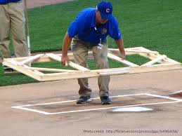Vanta sports 4'x6' vinyl backstop with strike zone and catcher image for baseball/softball, batting cage backdrop and net saver. Let S Talk Chalk Beacon Athletics