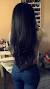 Long Dark Hairstyles With Bangs
