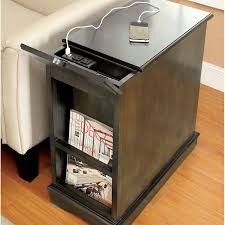 Kipling End Table With Storage End Tables With Storage End Tables Grey Side Table
