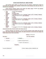 Nantinya proses akan dilanjutkan ke tingkat kelurahan dan kecamatan. Contoh Surat Kuasa Dan Surat Keterangan Ahli Waris Lokerindramayu