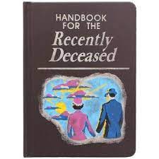 Now fans can enjoy this deluxe journal, which is an authentic replica of the handbook for the recently deceased used by the characters in the film. Nerd Block Beetlejuice Handbook For The Recently Deceased Notebook Unique Cards Books Ipad Mini Case