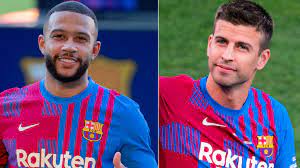 Barcelona Register Memphis Depay Eric Garcia And Rey Manaj After Gerard Pique Takes Pay Cut Football News Sky Sports