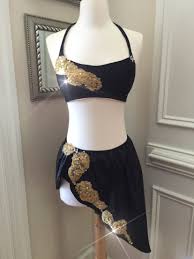 Sort by popularity sort by average rating sort by latest sort by price: Black And Gold Custom Dance Costume Two Piece Contemporary Dance Costumes Dance Costumes Lyrical Dress Costumes