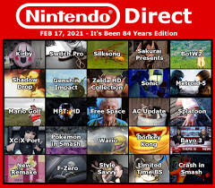 For those that are unaware, this involves having the broadcast running live on an outlet like youtube while showing reactions in real time. Nintendo Direct Announced For February 17 2pm Pt 5pm Et 10pm Gmt Approx 50 Minutes Long Resetera