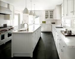 Black tile design ideas kitchen bath build dark tiled floors. Kitchen Floor Ideas For White Kitchens Archives House Boz
