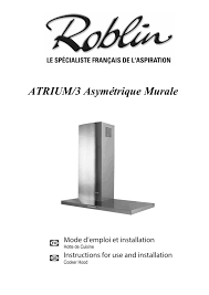 Atrium 3 Asymetrique Murale Manualzz