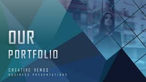 Beautiful Our Portfolio Presentation Slide Design In Microsoft Office 36 Presentation Slides Design Portfolio Presentation Powerpoint Design Templates