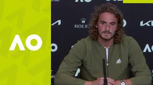 Stefanos tsitsipas steht nach einem beeindruckenden comeback im halbfinale der australian open. Stefanos Tsitsipas It Was A Special Moment Press Conference Qf Australian Open 2021 Youtube