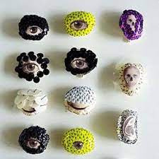 lyndie dourthe 手作りアクセサリー 100均 手作りアクセ ブローチ