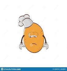 Everything we ordered was scrumptious!. Personnage De Dessin Anime Chef De Pomme De Terre D Isolement Sur Le Fond Blanc Illustration De Vecteur Illustration Du Blanc Fond 144822152