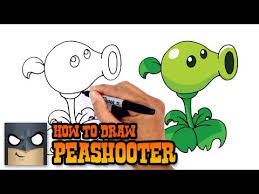 Zombies step by step, learn drawing by this tutorial for kids and adults. How To Draw Plants Vs Zombies Gatling Pea Myhobbyclass Com