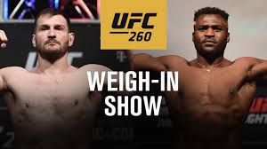 We did not find results for: Ufc 260 Weigh In Live Stream Schedule Miocic Vs Ngannou 2 Preview