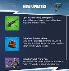 Send it to us at email protected with a description of why and we'll add it to the list while giving you credit! New Fortnite Lmg Out Now For Battle Royale Usgamer