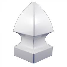 Vinyl rail cap fence parts 1.5 x 5.5. Gothic Vinyl Fencing And Railing Post Caps Weatherables