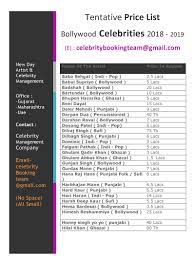 Malayalam serial actress rate per night? 30 Bollywood Actor Price List 2018 Singer Actress Tv Heroes Stars Dancers Singers Actors Fees Charge Booking Price 2018 Cost Event Appearance Rate Ideas Bollywood Celebrities Celebrities Bollywood