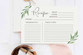 There are generally 3 sizes of recipe cards to consider. How To Design Print Recipe Cards Persnickety Prints