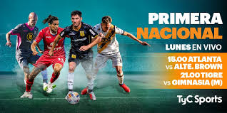 · señal en vivo las 24 horas Tyc Sports Ø¹Ù„Ù‰ ØªÙˆÙŠØªØ± Primera Nacional Atlanta Vs Alte Brown Y Tigre Vs Gimnasia M En Vivo Por Tyc Sports Y Tyc Sports Play