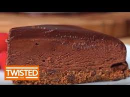 Triple Chocolate Mocha Mousse Cake Twisted Twisted Recipes Mousse Cake Recipe Mousse Recipes
