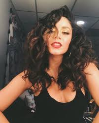 Giving Me Grease Vibes Vanessa Hudgens Hair Curly Hair Styles Curly Hair Celebrities