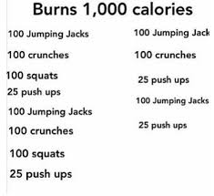burn 1000 calories by barbiie x3