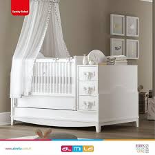 Almila Dan Bebek Odalarina Uzayan Karyolalar Ve Sallanan Besiklerde 3 0 4 0 Indirim Isterseniz Set Takimlar Icinde 3 In 2020 Toddler Bed Furniture Bassinet