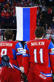 Ovi S Goal Malkin S Hat Trick Push Russia To Gold Medal Game Capitals Hockey Hockey Players Russia