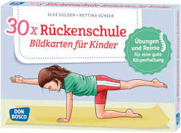 Dornröschen war ein schönes kind. 30 X Ruckenschule Bildkarten Fur Kinder Ubungen Und Reime Fur Eine Gute Korperhaltung Offizieller Shop Des Don Bosco Verlags