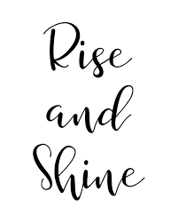Rise And Shine Printable Wall Art Quote Typography Poster Etsy In 2020 Printable Wall Art Quotes Word Art Quotes Wall Art Quotes
