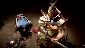 Apr 23, 2019 · finally, placing all 25 severed heads at the warrior shrine will unlock the door to the west treasure cache, containing the last of the expensive chests and a … Mortal Kombat 11 Shao Kahn Fatality