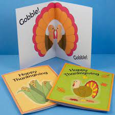 We know that thanksgiving isn't the likeliest of holidays on which to send greeting cards. Make A Thanksgiving Pop Up Card Fall And Thanksgiving Crafts Aunt Annie S Crafts