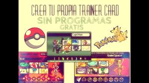 Hp card greeting card maker. Pokemon Images Pokemon Charms Trainer Card Maker