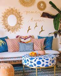 Rattan Hanging Word Art Boho Living Room Home Decor Bedroom Apartment Decor