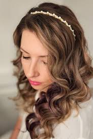 Pearl Bridal Headband Dainty Wedding Hair Accessories Thin Bridal Wedding  Hairband Beaded Elegant Headband Gift for Bridesmaid Gift Tiara